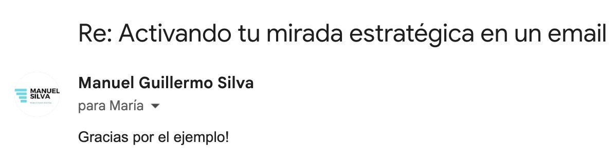 Respuesta a la newsletter 16