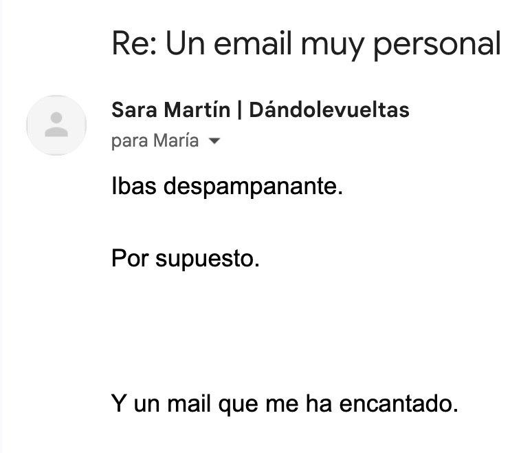 Respuesta a la newsletter 15