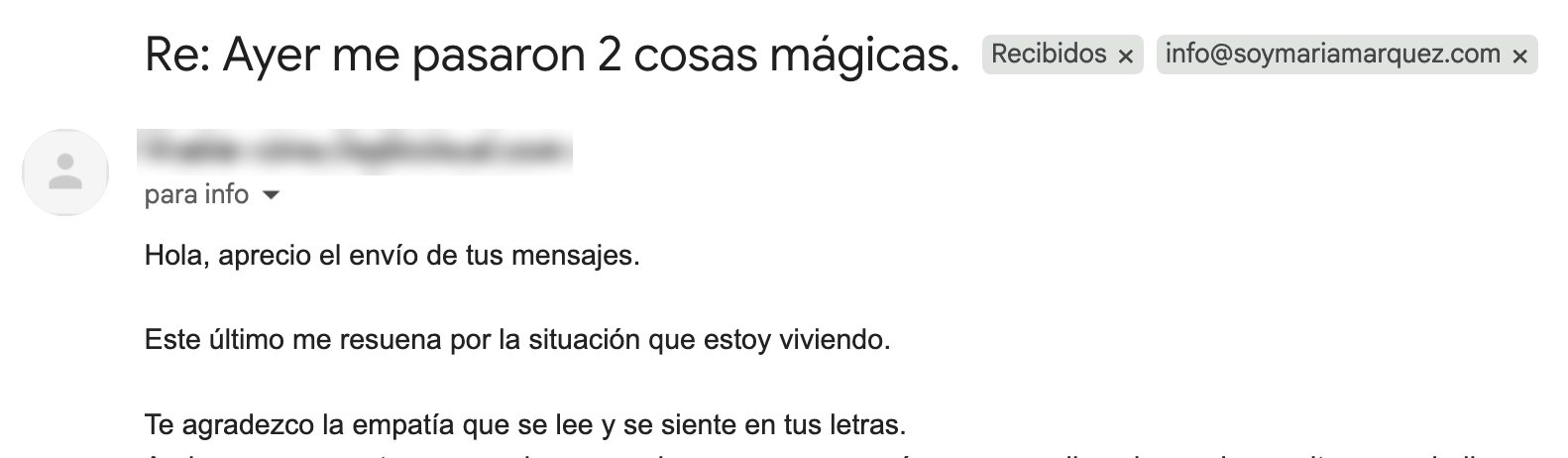 Respuesta a la newsletter 6