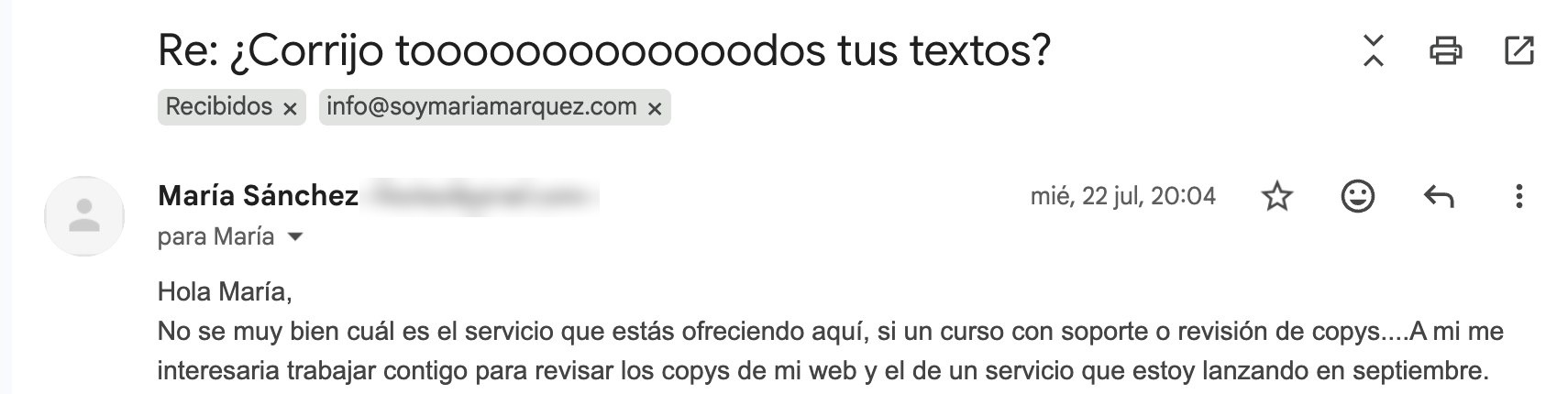 Respuesta a la newsletter 10