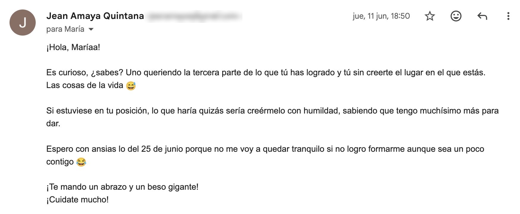 Respuesta a la newsletter 8